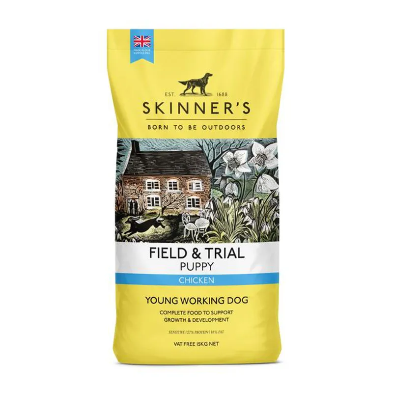 Skinners Field and Trial Puppy Chicken15kg